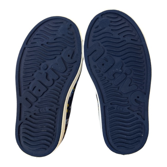 Disney X Native Girls Navy 50th Anniversary Mickey Mouse Slip On Sneakers - Picture 7 of 9